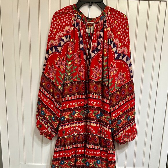 FARM Rio Printed Long Dress - Picture 3 of 5